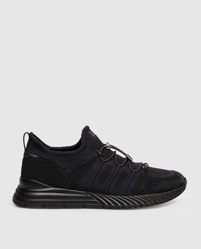 Stefano Ricci Black sneakers with monogram UV689G6626SDPWYT