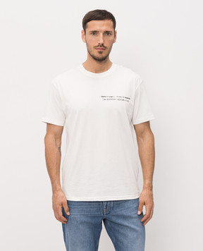 Givenchy Ivory T-shirt with print BM71NK3YUE