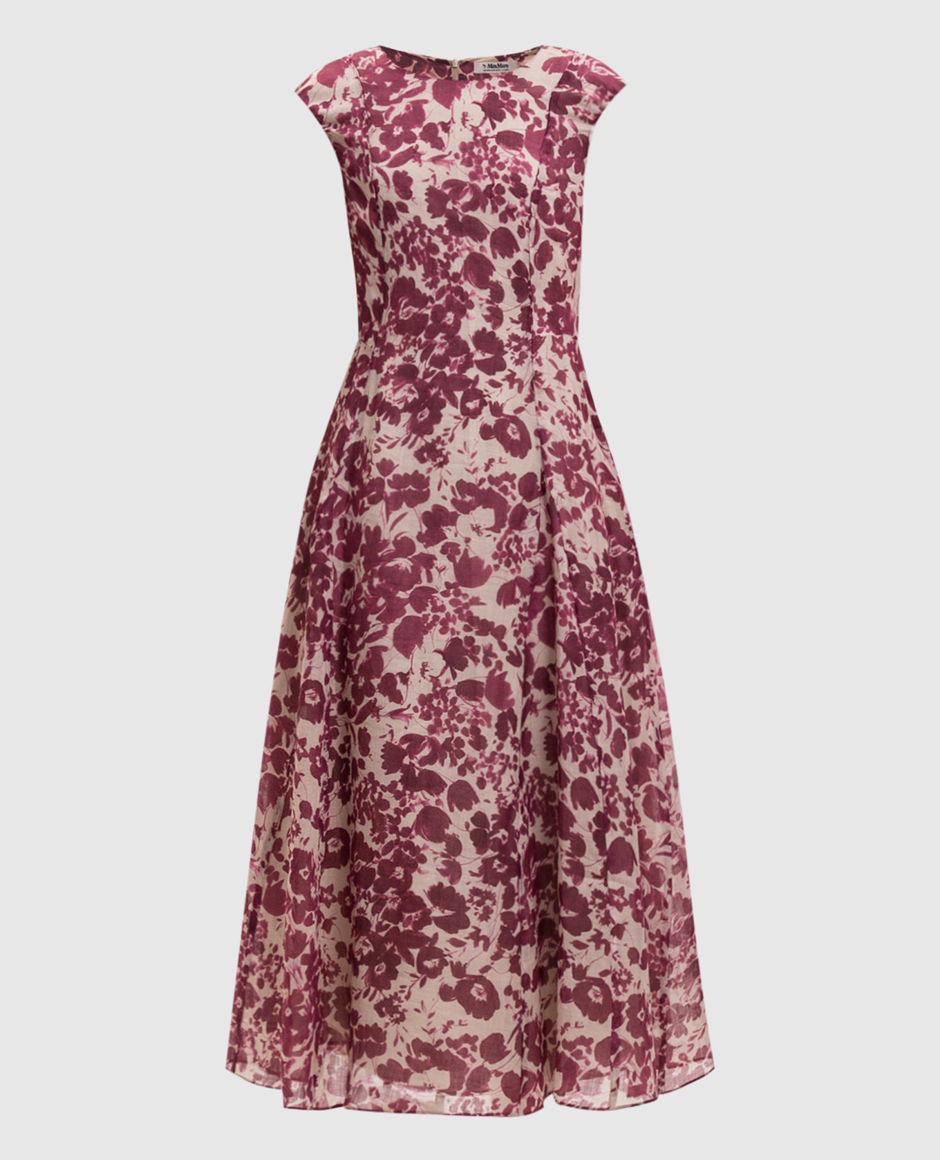 SMMPEONIE floral print dress with sash