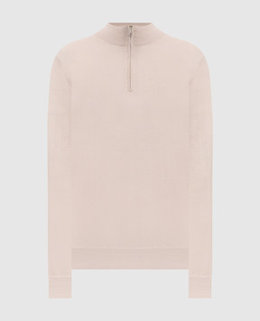 Cashmere&Whiskey Beige wool, silk and cashmere jumper 477