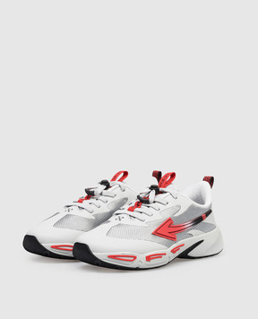 Off-White Children's gray sneakers For Jumping OBIA013S26FAB001