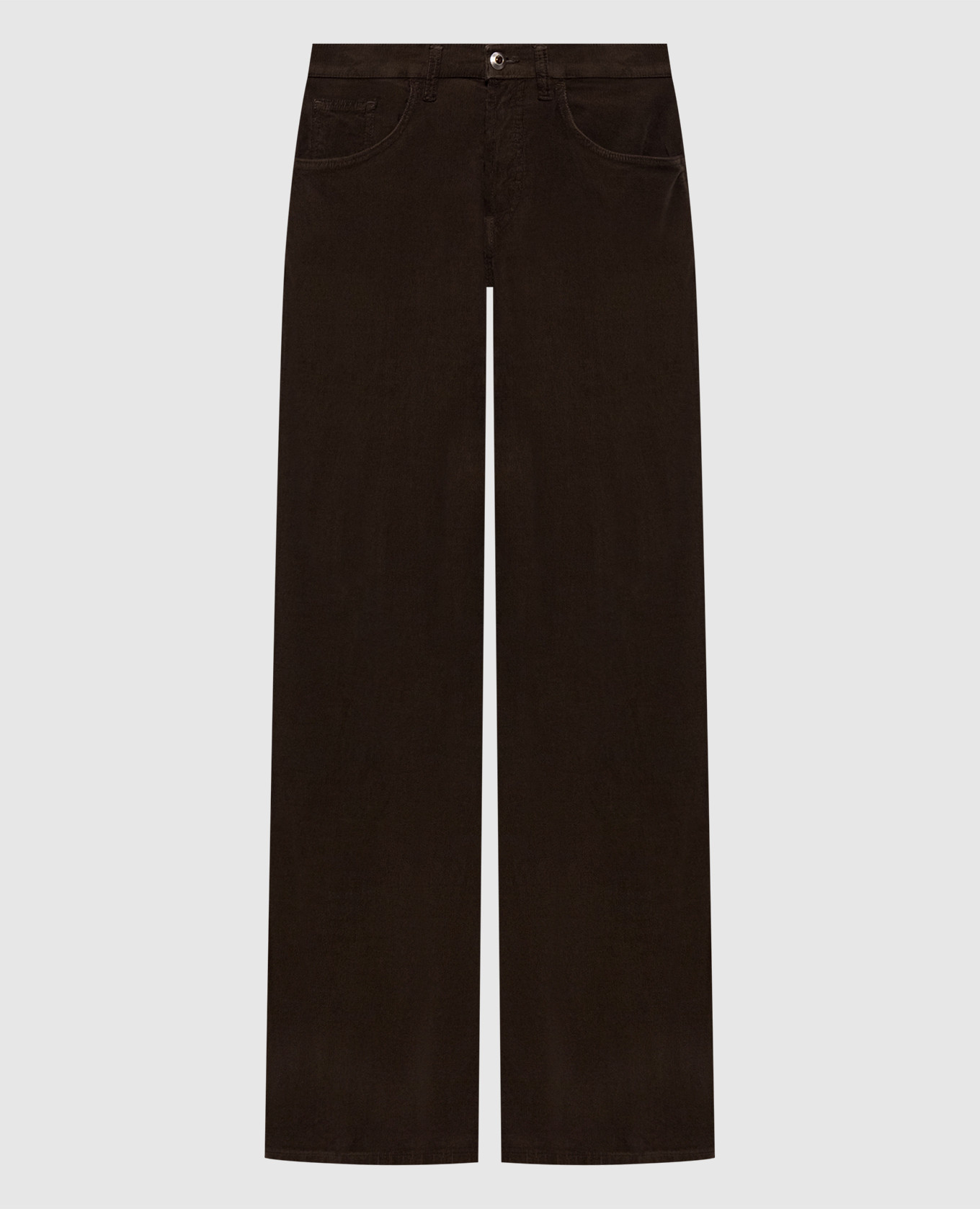 Jacklyn Gioie brown corduroy pants