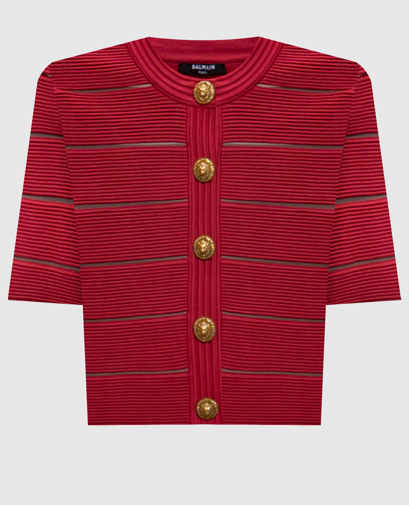 

Pink cardigan Balmain