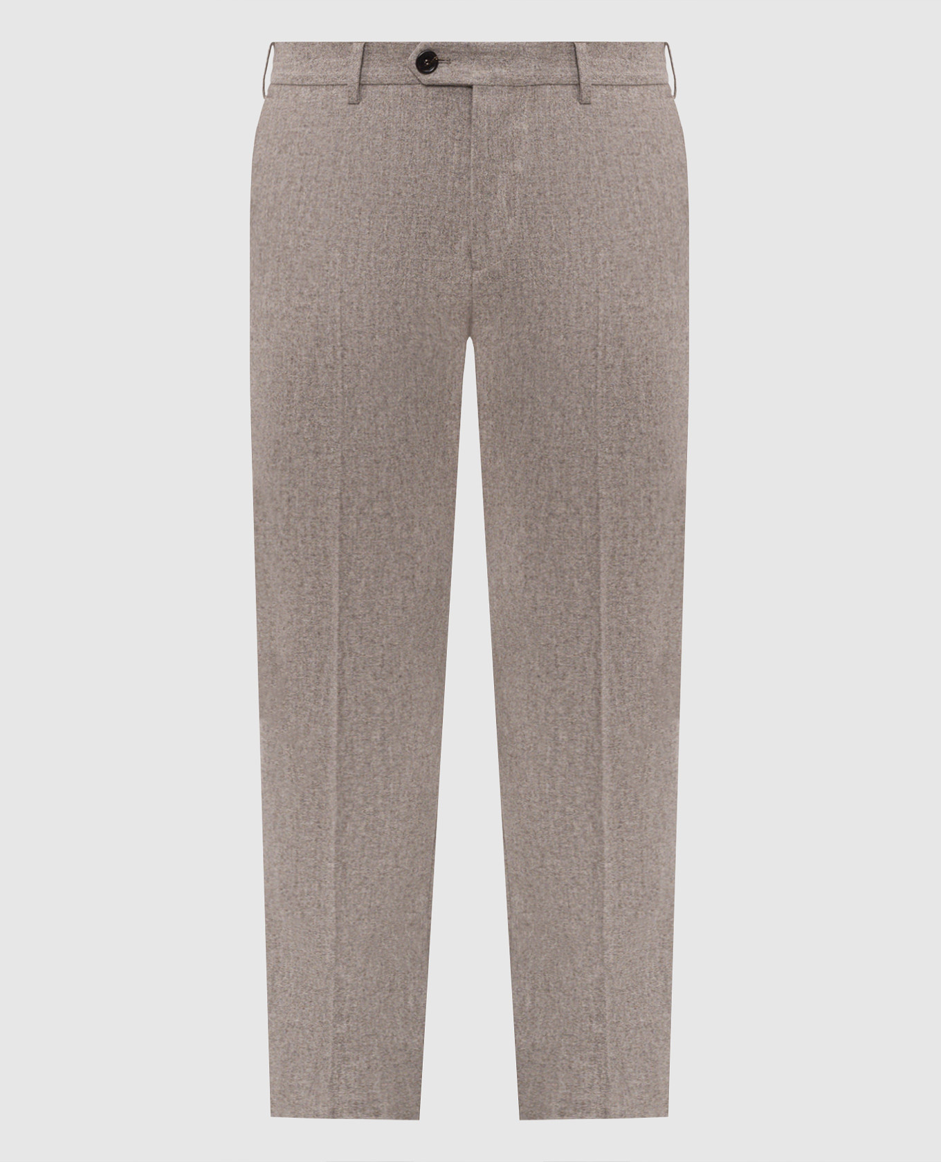 Gray wool pants