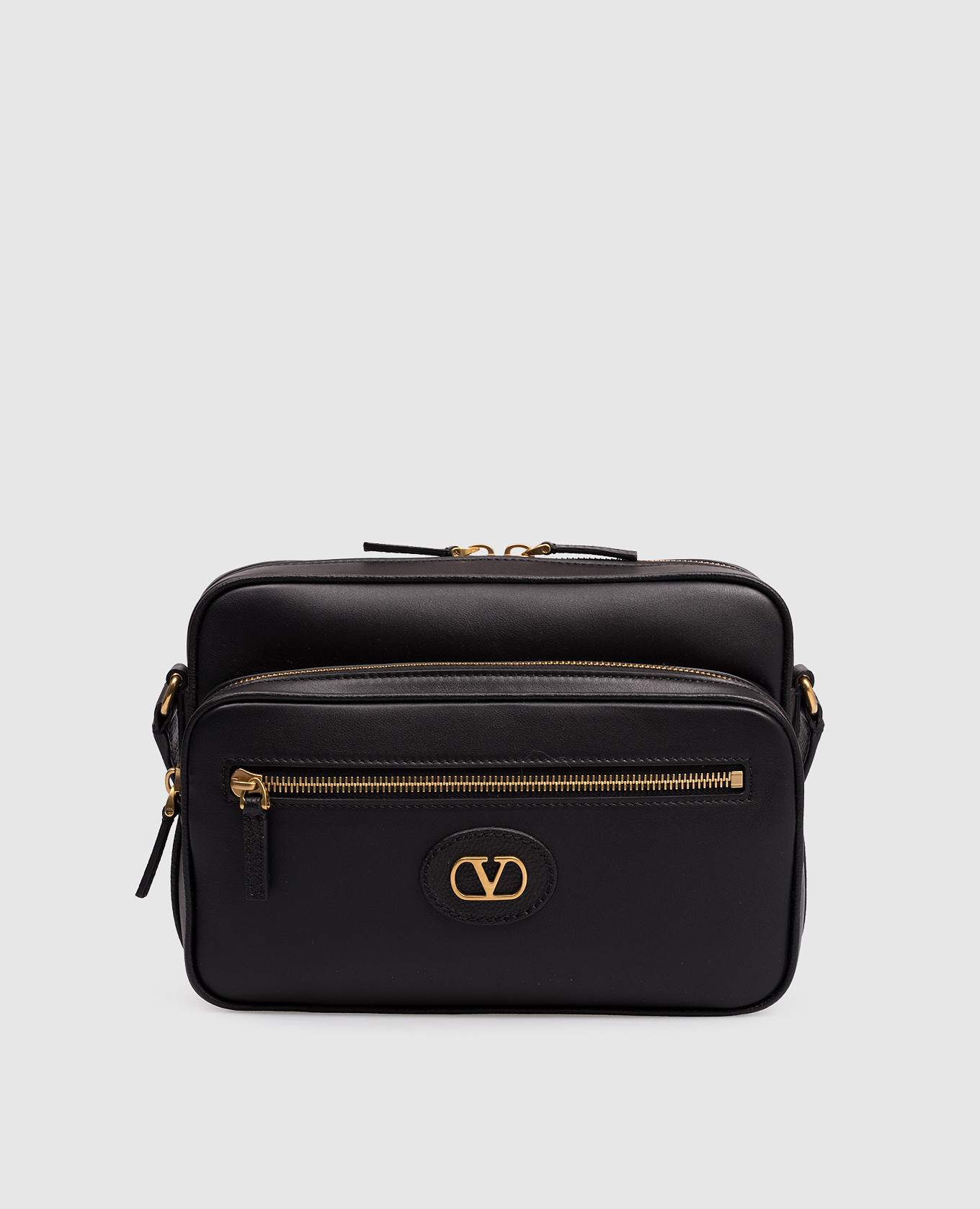 

Black Antibes leather bag Valentino