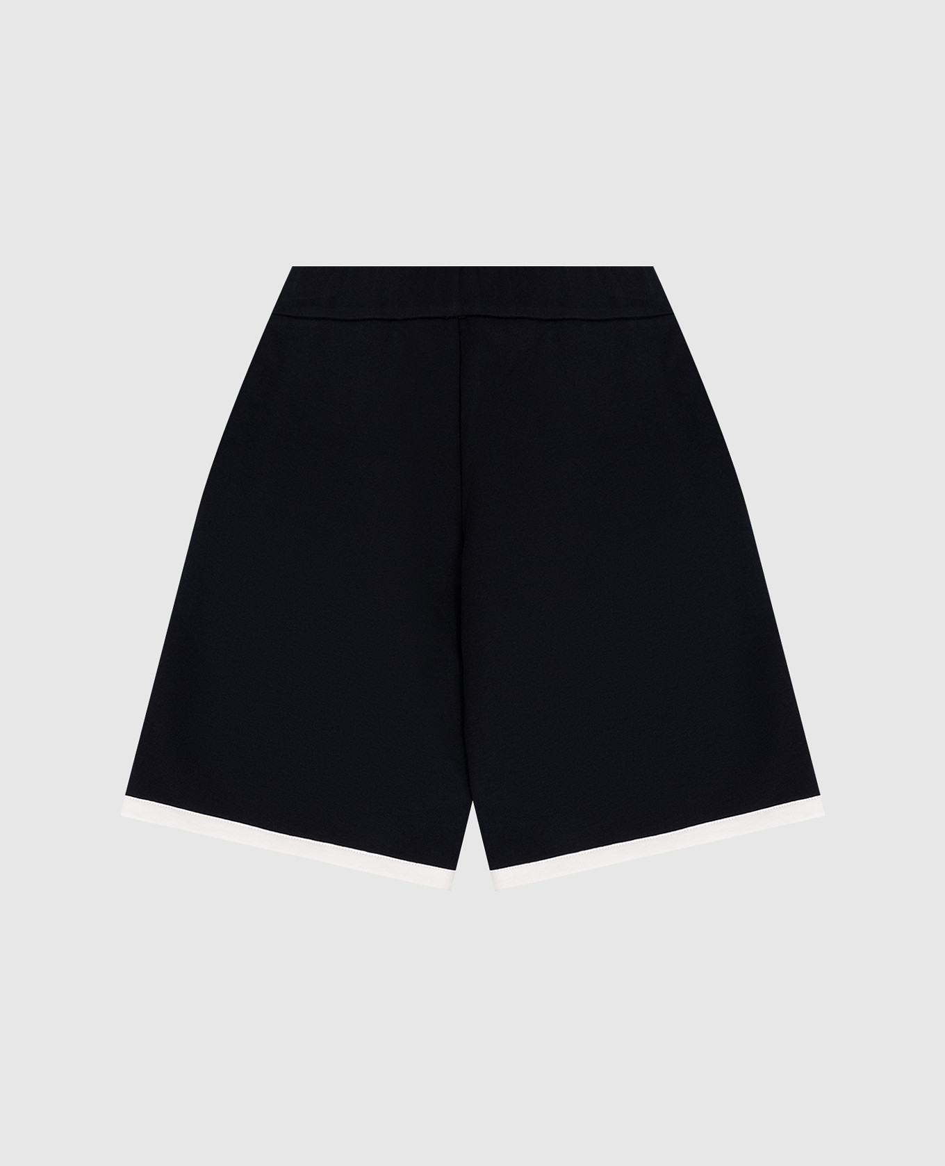 

Children's blue shorts with logo Moncler ENFANT