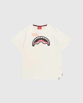 Sprayground Children's green Shark T-shirt SPY1384SAGE