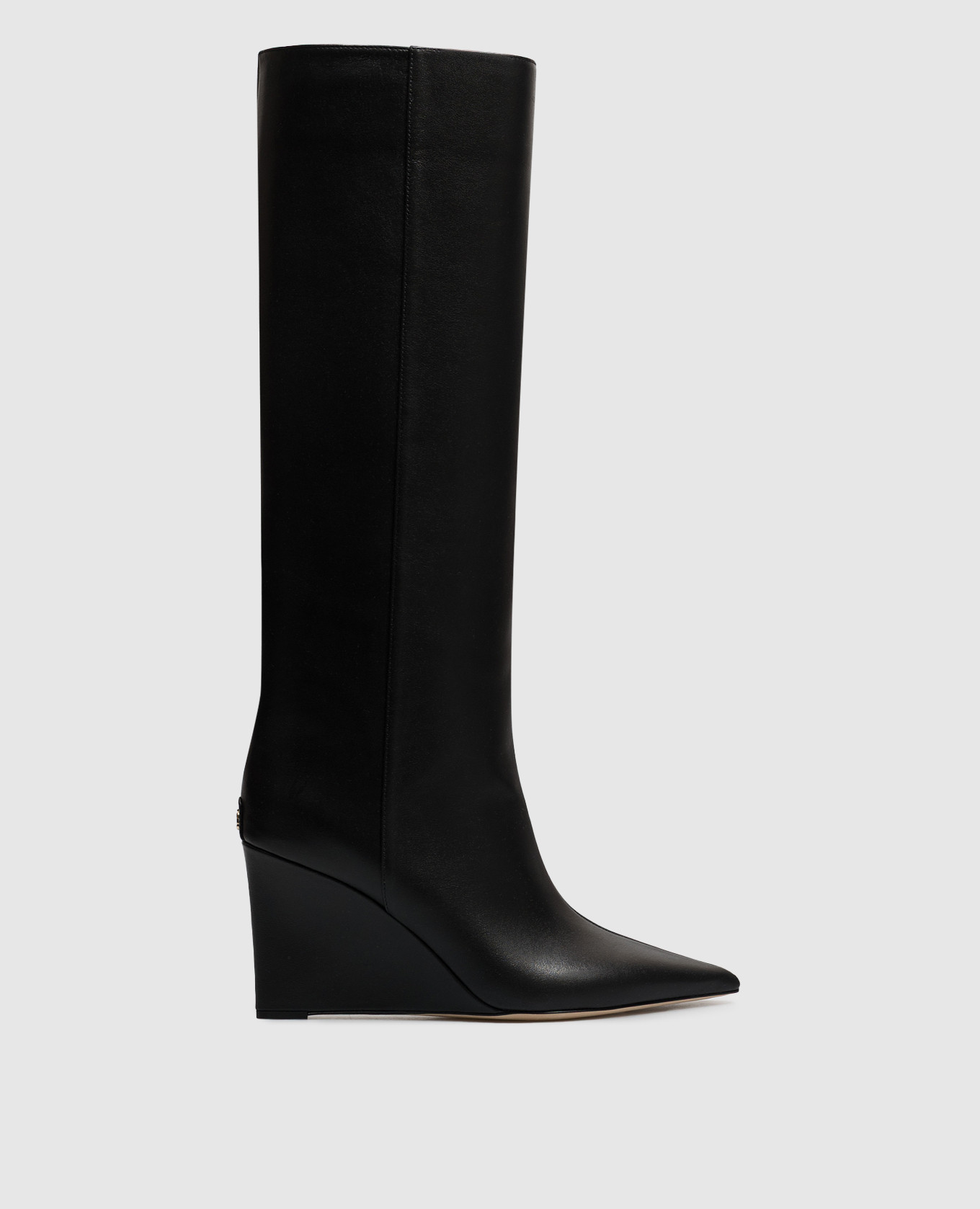 Blake black leather boots Jimmy Choo