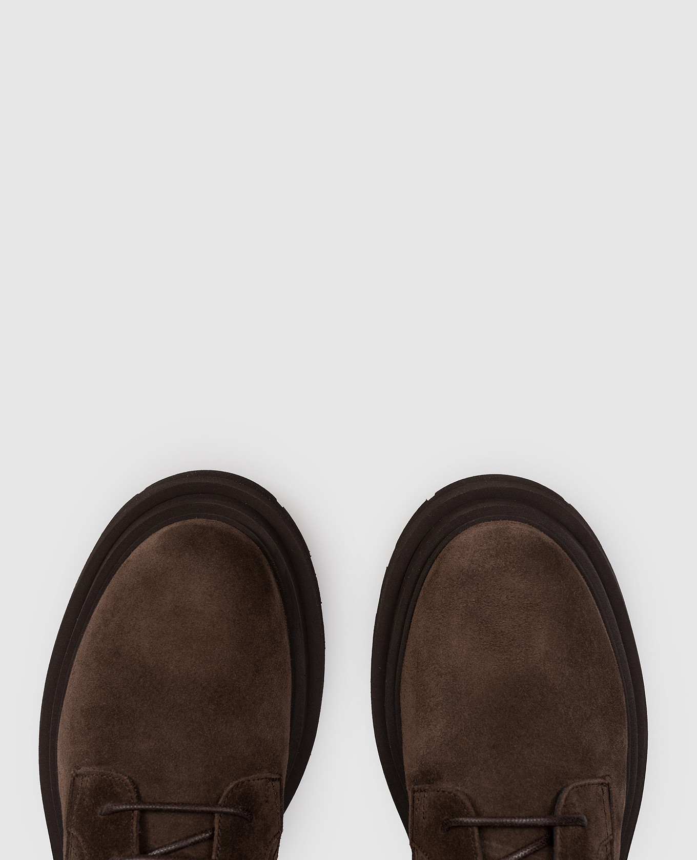 

Brown suede boots with monil chain Brunello Cucinelli