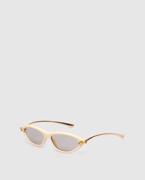 Bottega Veneta Beige sunglasses 821447VBL80