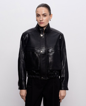 Babe Pay Pls Black leather jacket 2508AMAZON