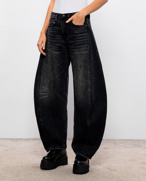 R13 Black banana jeans R13WD237D503A