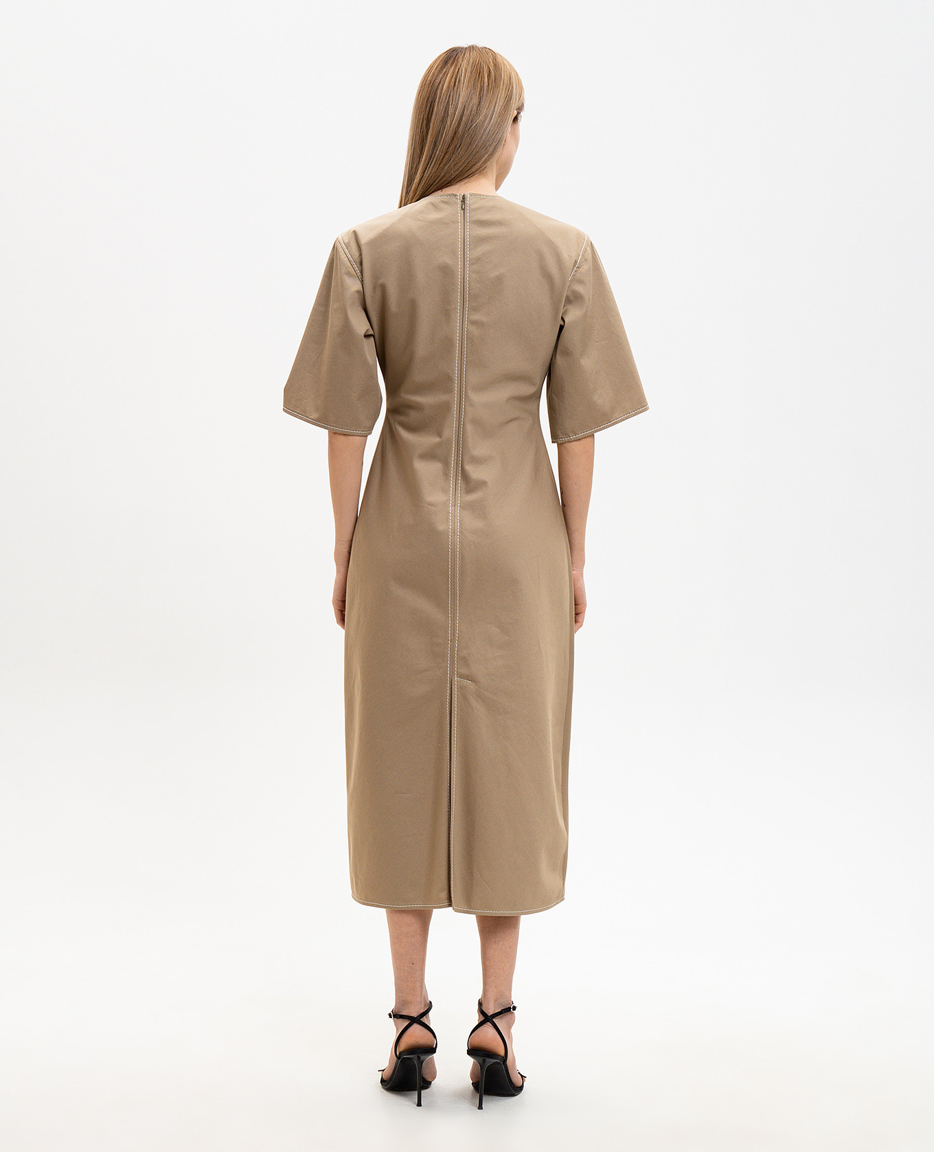 

Brown dress Ami Paris