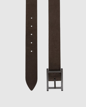 Orciani Reversible nubuck belt with logo U08364CNBD