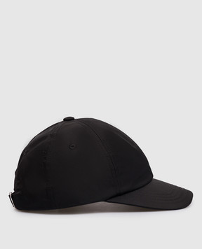 Ami Paris Black cap with Ami de Coeur emblem UCP268PA0037