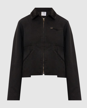 Vetements Black denim jacket MH27JA255B
