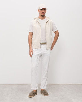 Stefano Ricci Beige wool vest MDJ61001305650
