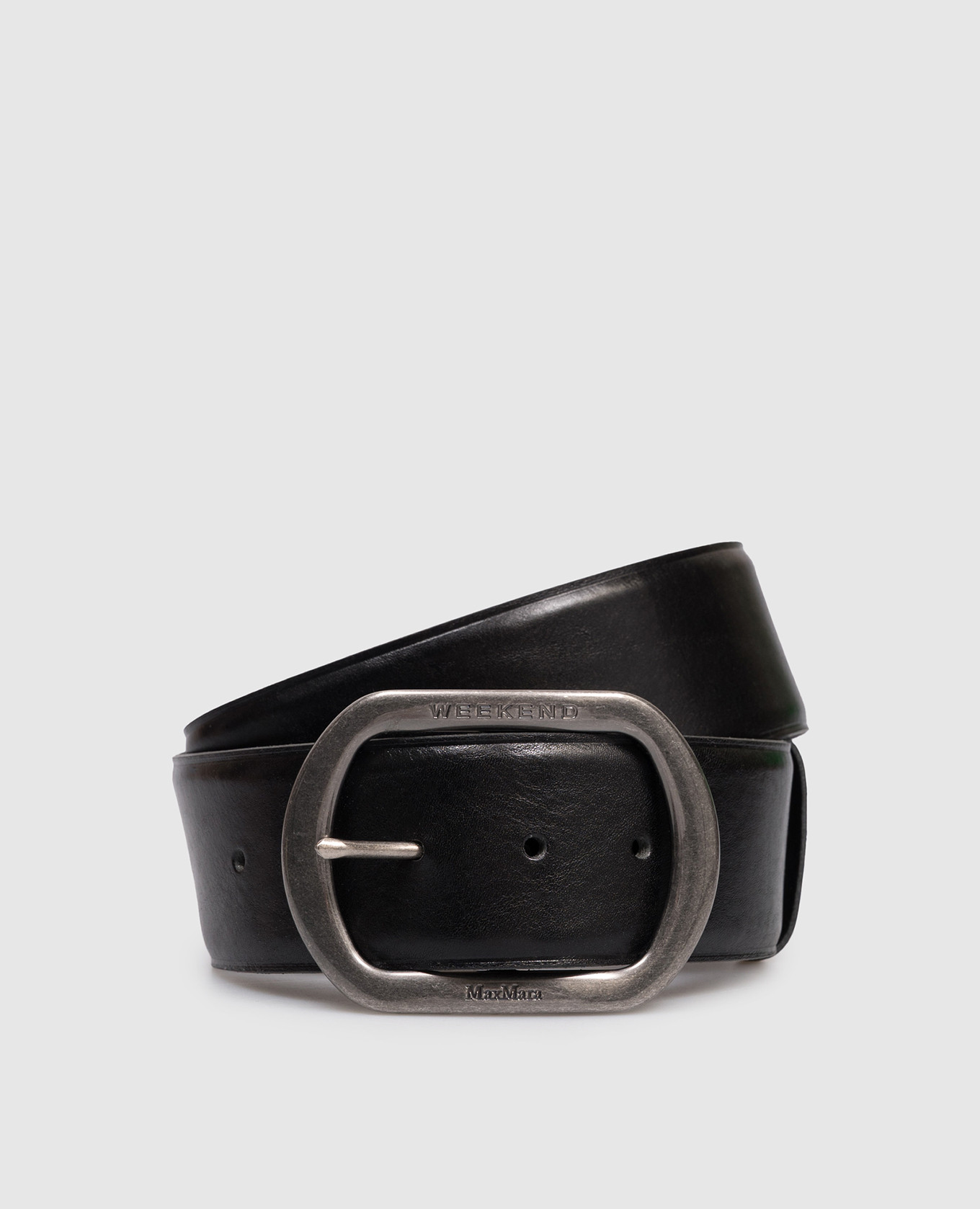 

Black leather clown CLAVIER Max Mara Weekend