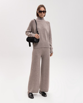 Allude Beige wool and cashmere sweater 26517104