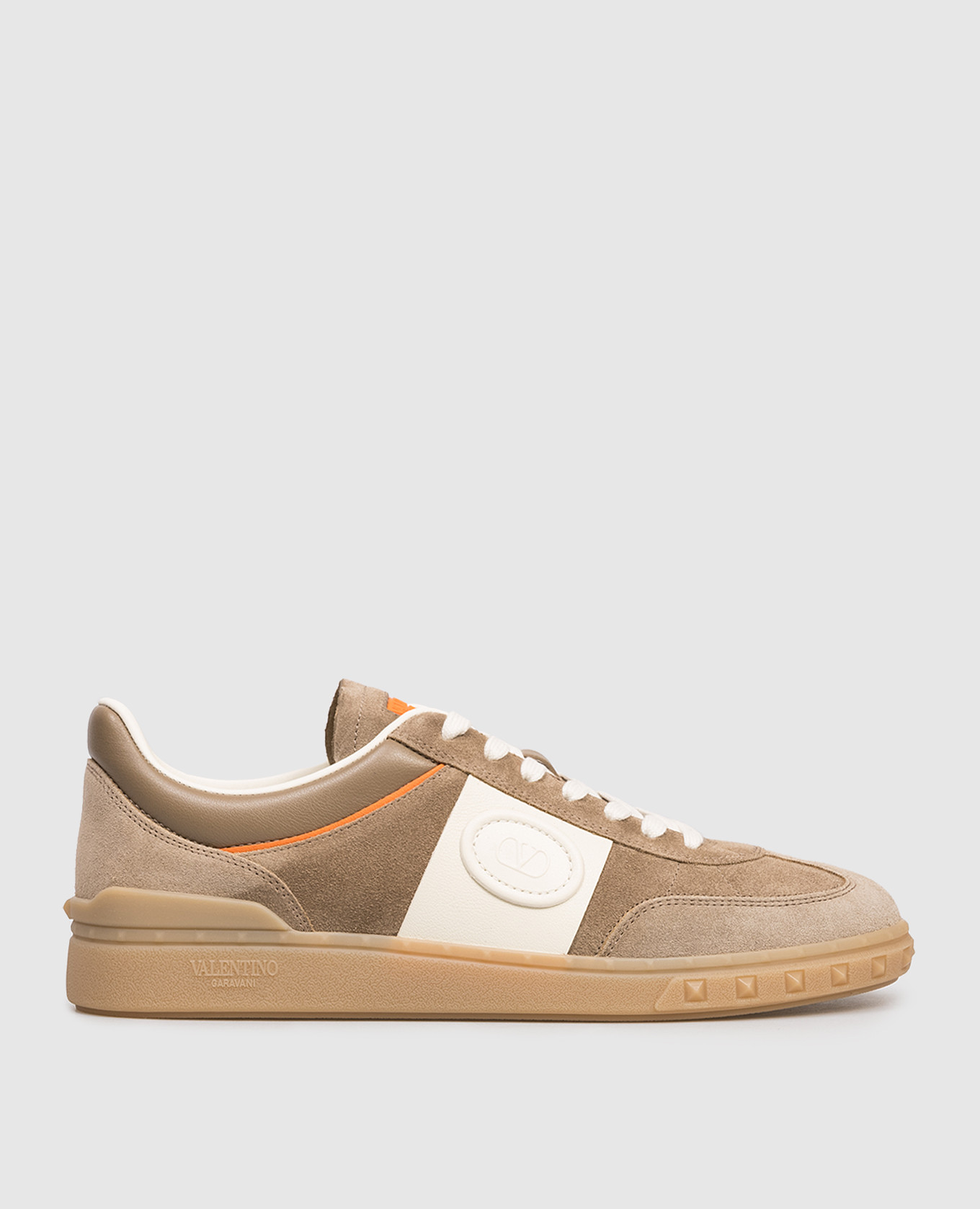 Brown suede sneakers Upvillage