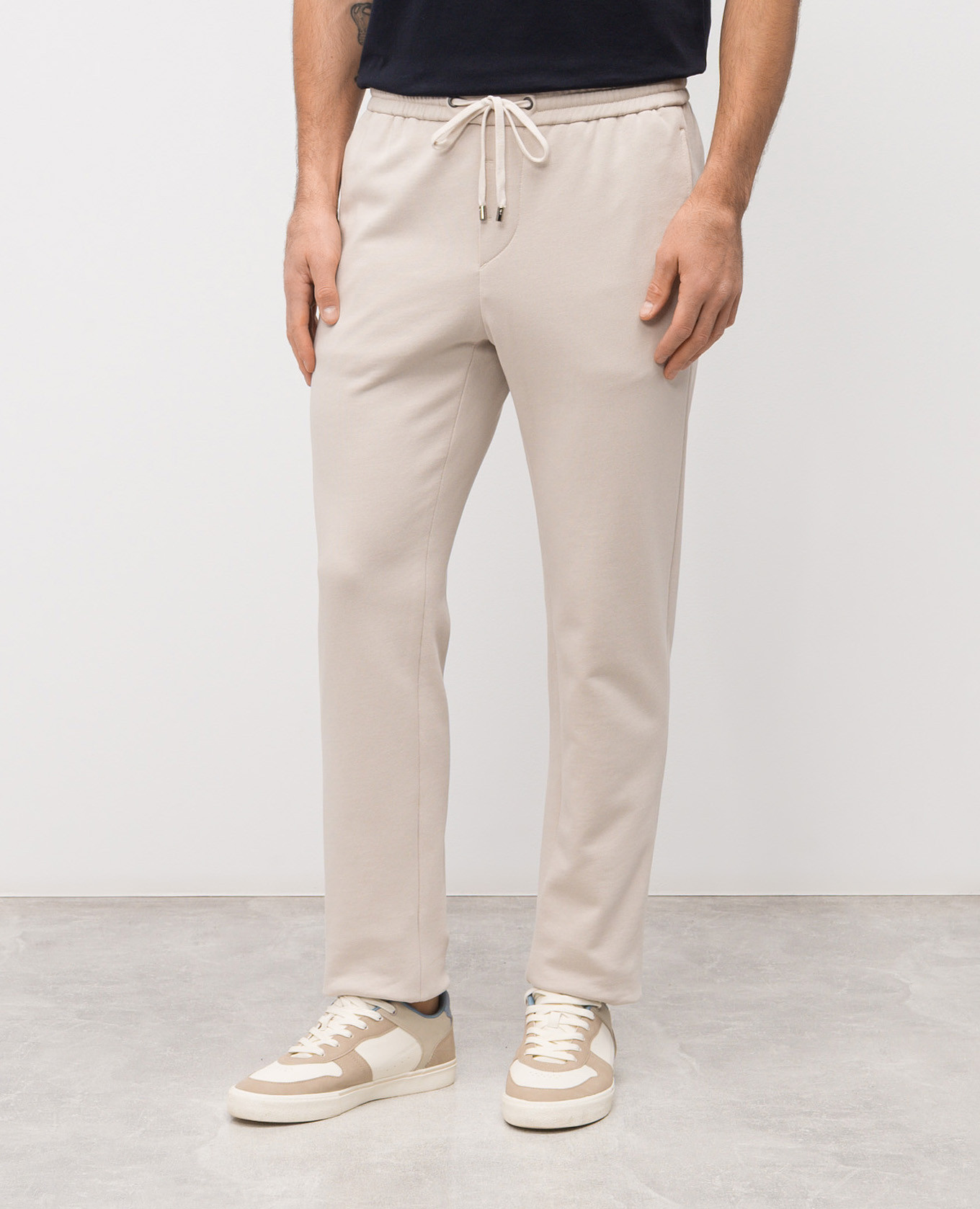 

Beige sweatpants Peserico