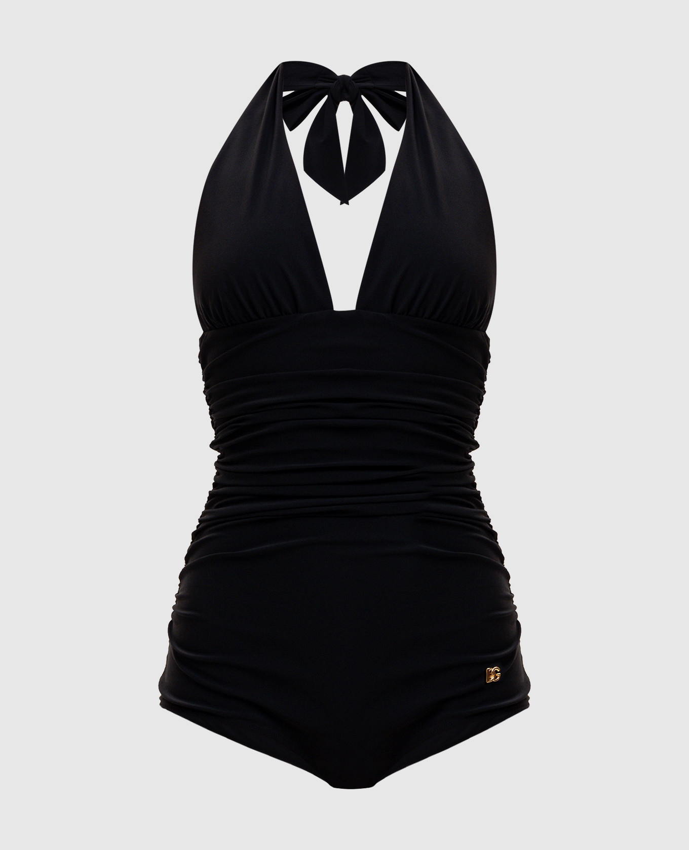 

Black swimsuit with logo Dolce&Gabbana