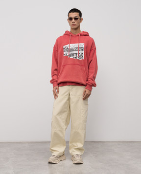 Off-White Red hoodie News 44MBB085F5F00D
