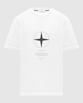Stone Island Light Compass white t-shirt L1S152100001S0363