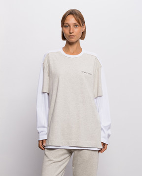 Off-White Longsleeve with logo print 2FB00565T