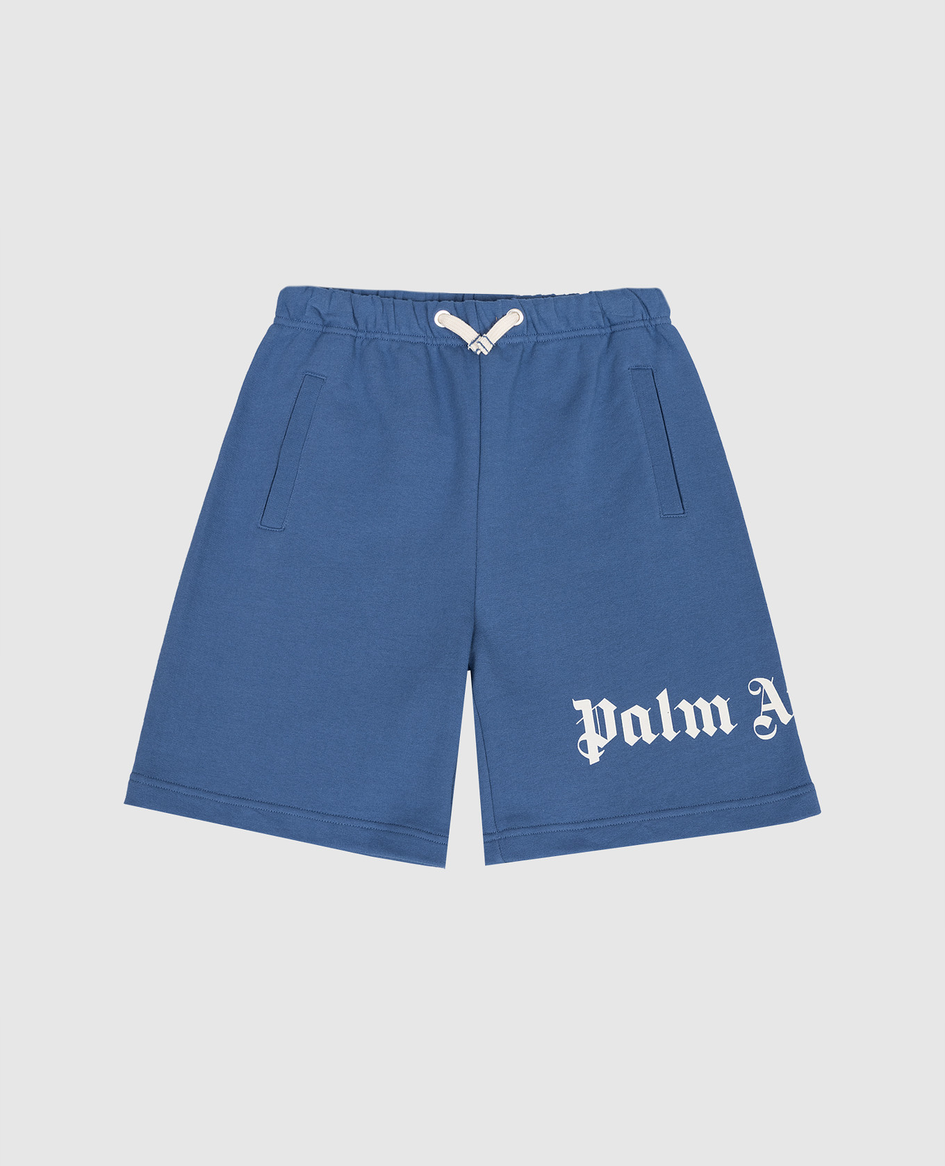 

Children's blue shorts with logo print Palm Angels