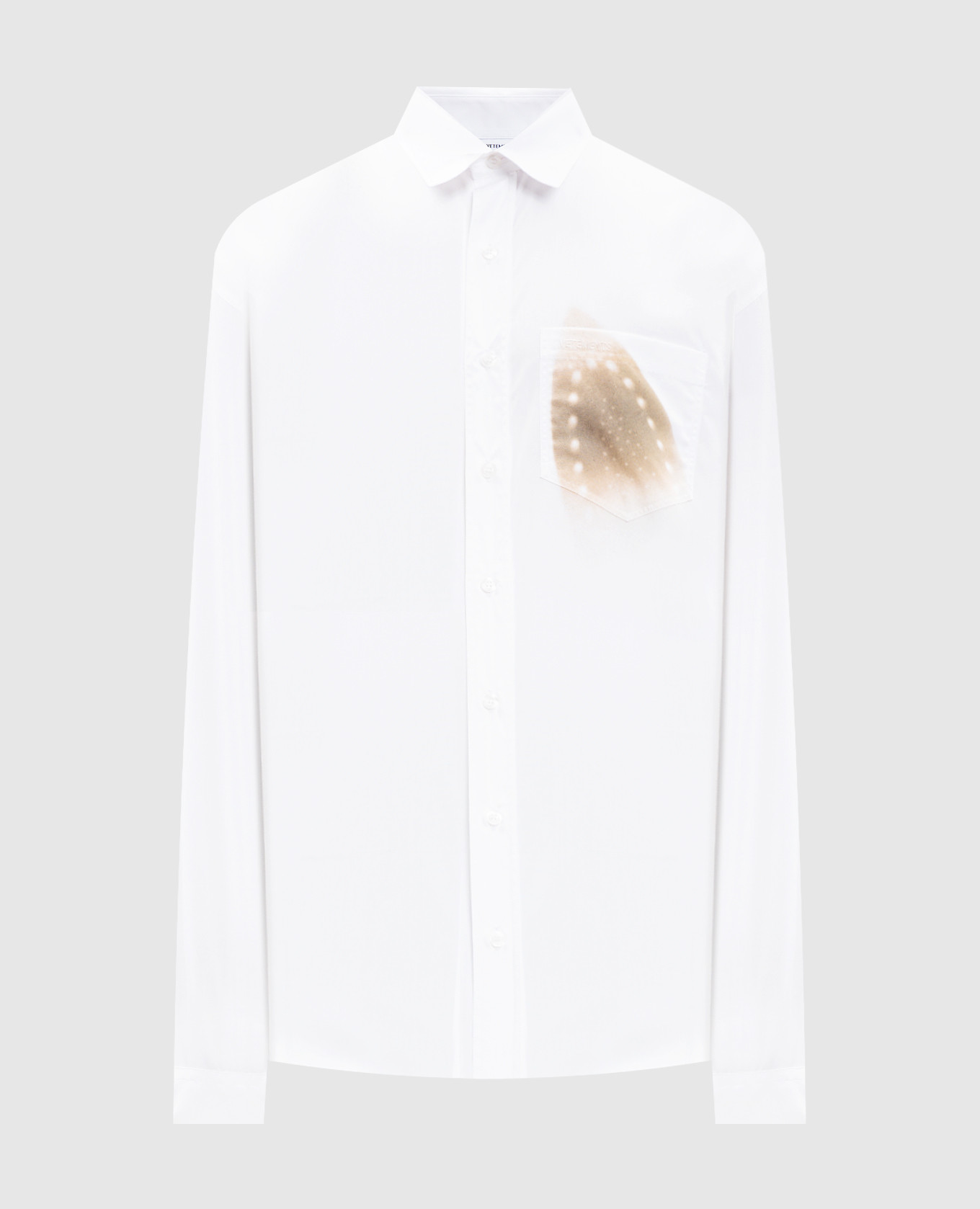 White shirt with print