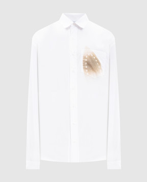 Vetements White shirt with print ME76SH045Wm