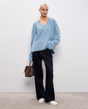 LISA YANG Margareta blue cashmere pullover 2023315