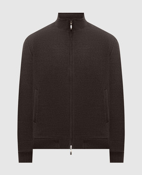 Doriani Cashmere Brown wool jacket A430T125