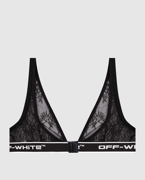 Off-White Black lace bralette OWUB004F25JER001
