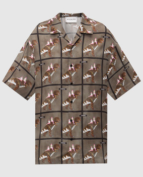 Iceberg Checked shirt with logo patch G1305292