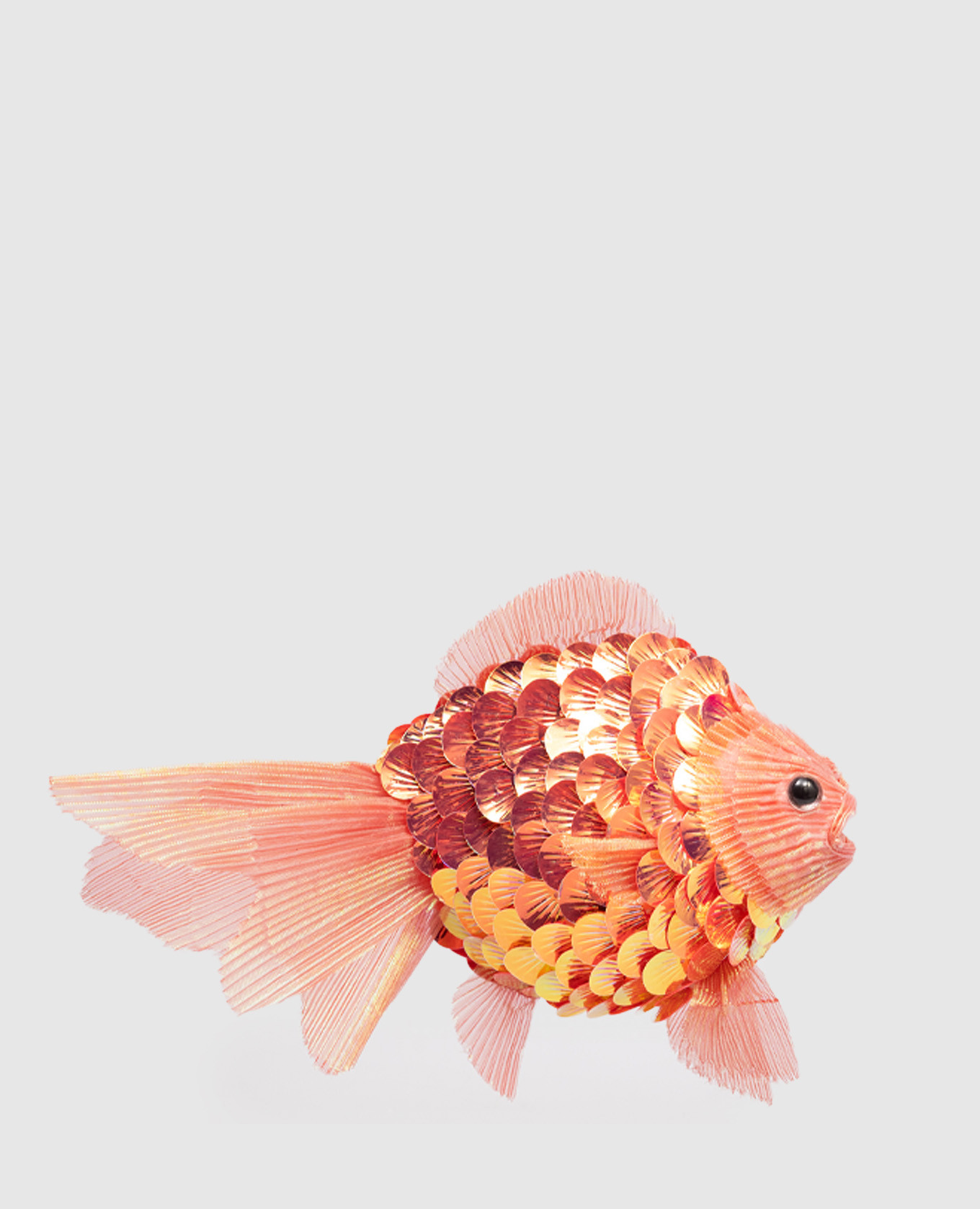 

Gold Fish Christmas tree toy Shishi, Pink