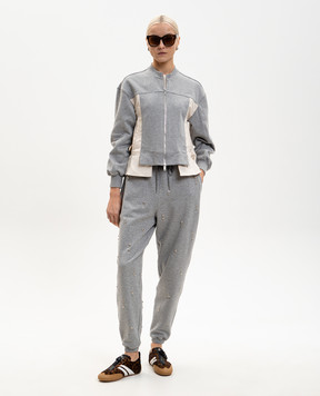 3.1 Phillip Lim Gray sports jacket E26160919TFT