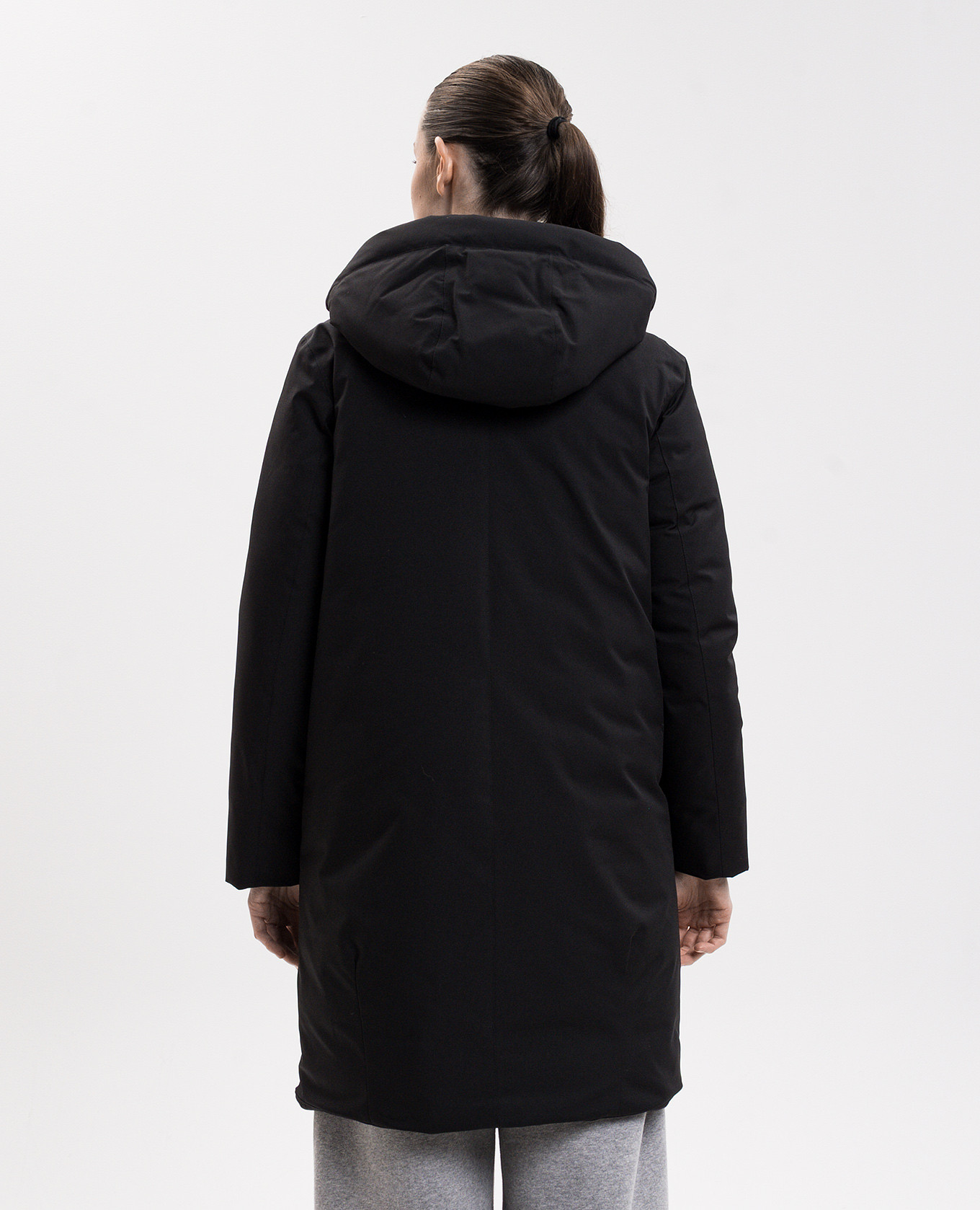 Black down jacket Woolrich 4