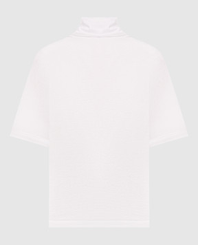 Juun.j White T-shirt with collar JW6842W101