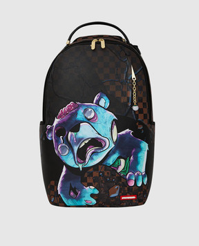 Sprayground Children's brown backpack ZOMBIE BEAR BRAINS 910B8183NSZ