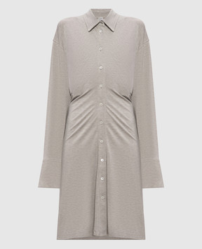 Toteme Gray melange shirt dress 263WRD0315FB0656