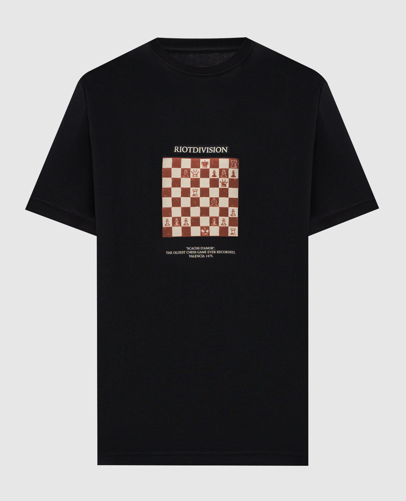 

Black RD-Chess T-shirt Riotdivision