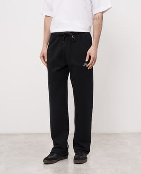 Off-White Black printed sweatpants 44MCH05AS26F008