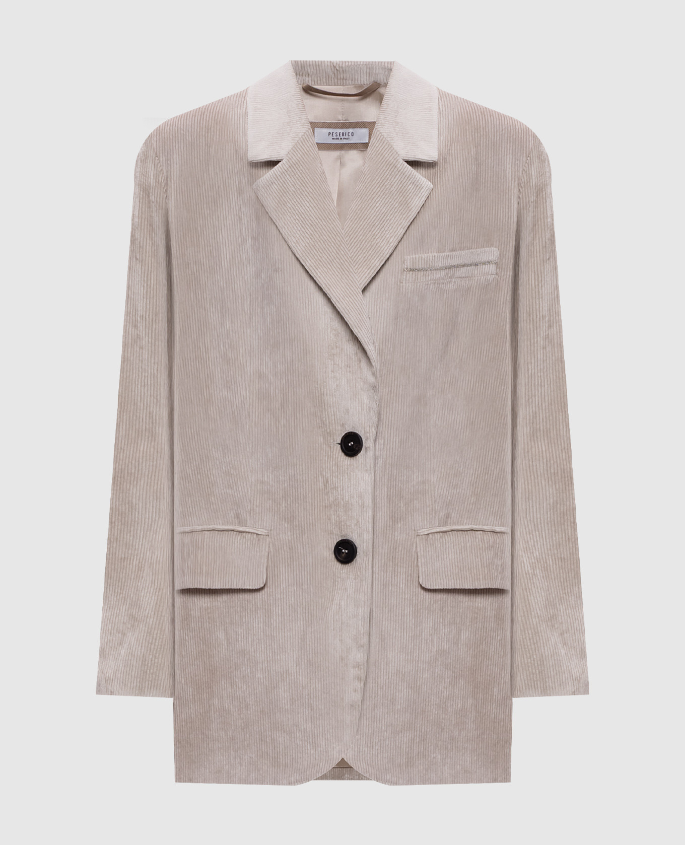 

Beige corduroy jacket Peserico