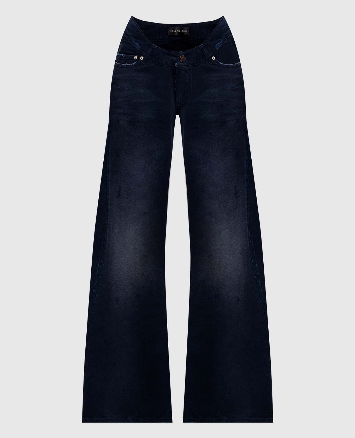 Blue jeans with a vintage effect Balenciaga