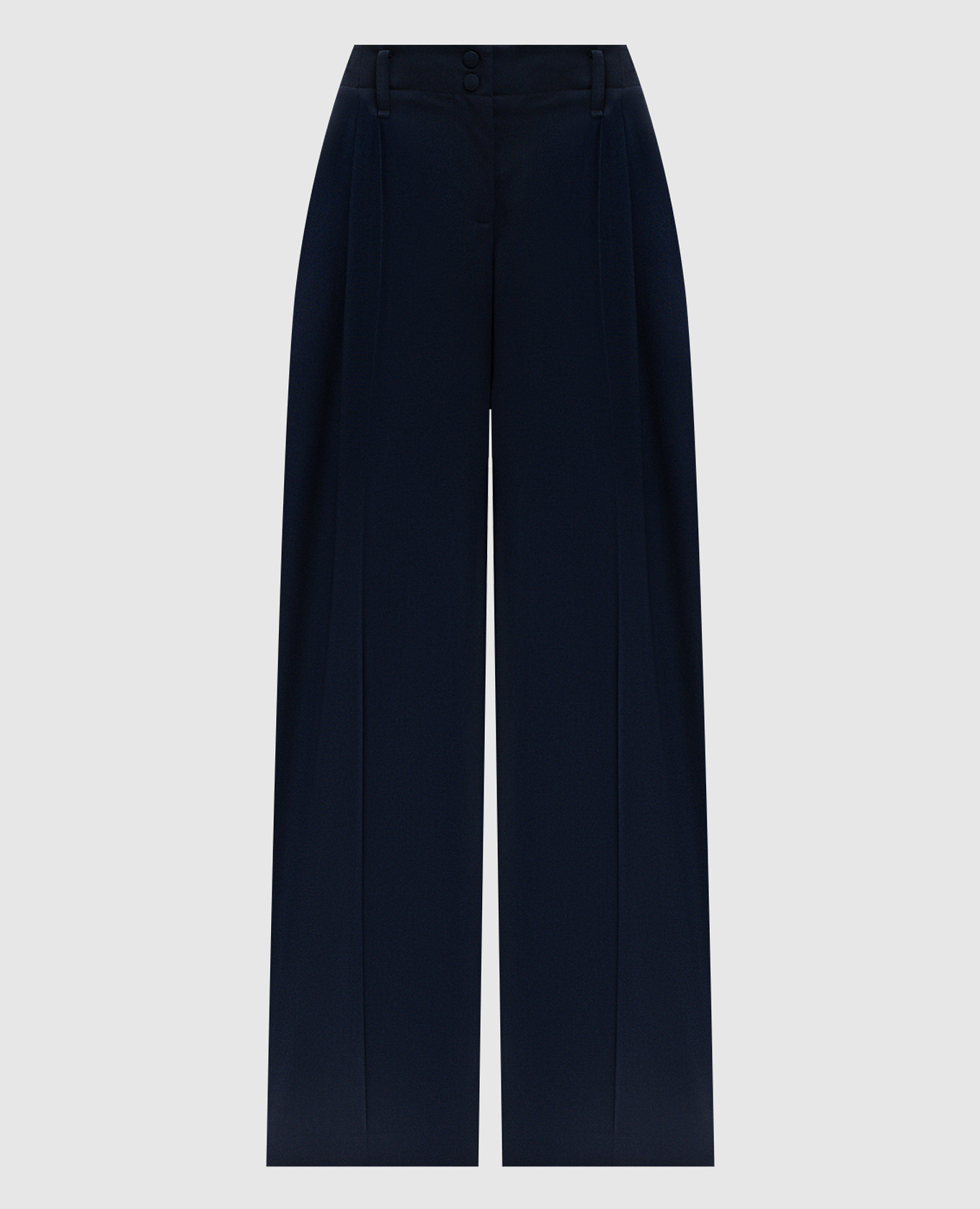 

Blue wool pants Alexander McQueen, Navy blue