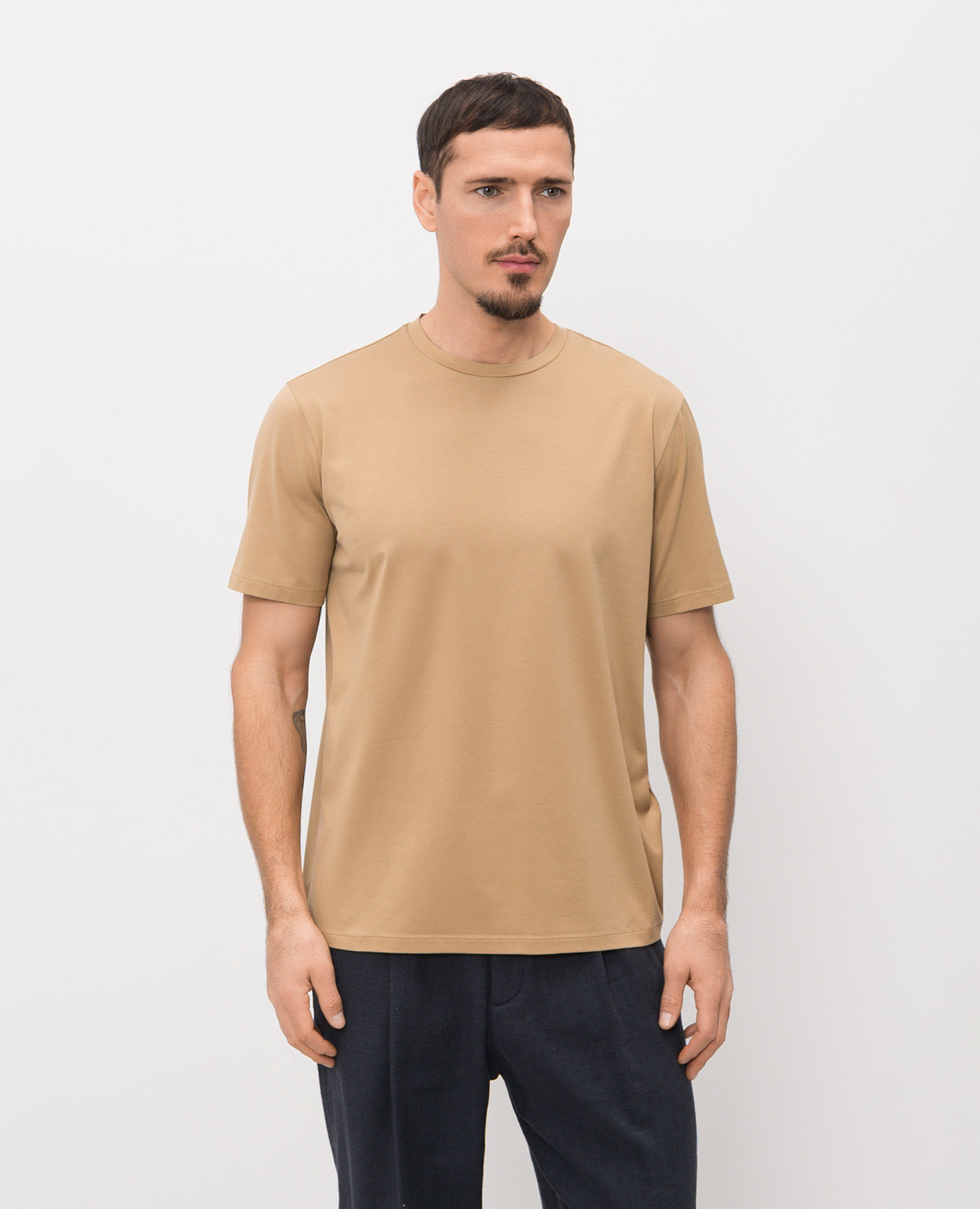 Brown T-shirt Herno 3