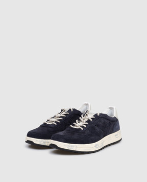Premiata Blue suede sneakers NOUS NOUS