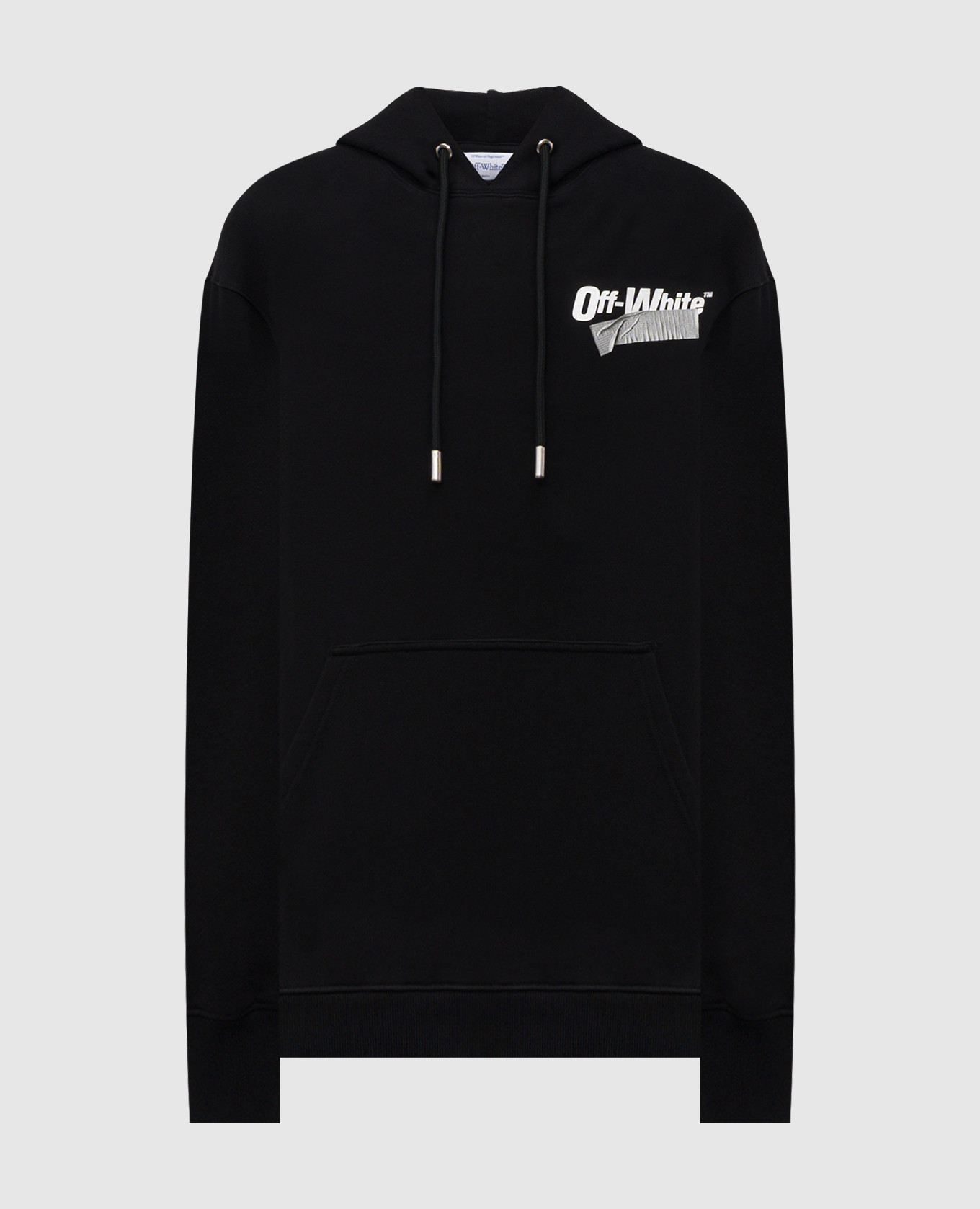 

Black Cupid Tape Hoodie Off-White